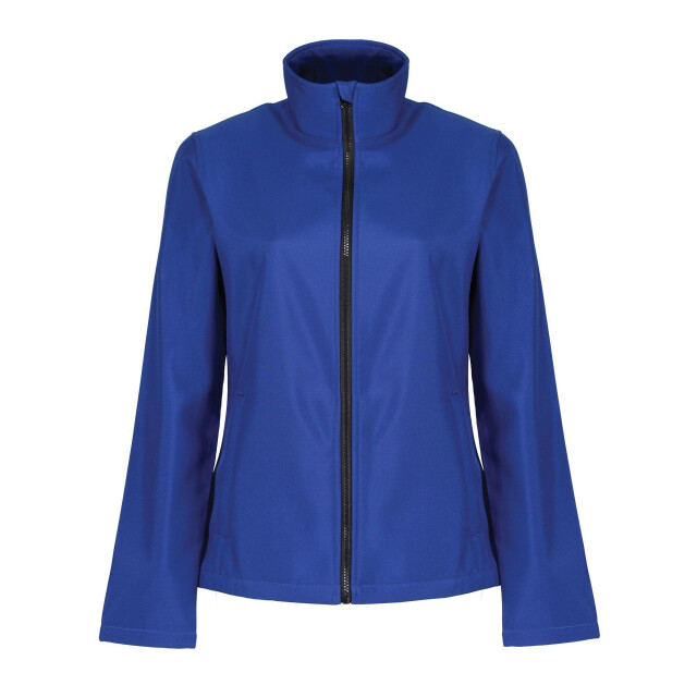 Regatta Dames a bedrukbare soft shell jas UTLT337_royalblueblack large