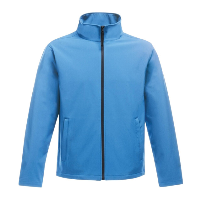 Regatta Dames a bedrukbare soft shell jas UTLT337_frenchbluenavy large