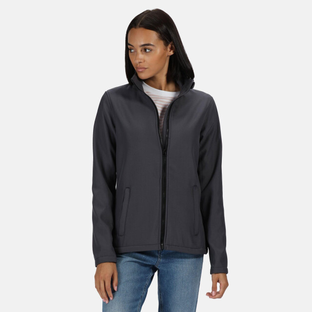 Regatta Dames ablaze bedrukbare soft shell jas UTLT337_sealgreyblack large