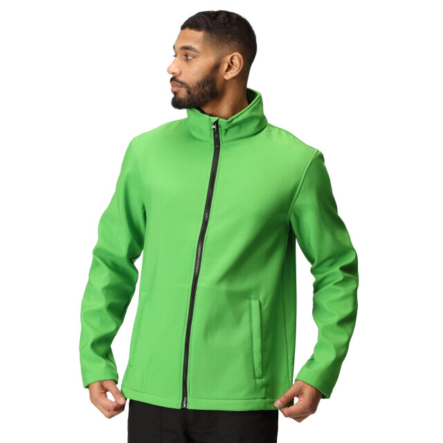 Regatta Heren ablaze afdrukbaar softshell-jasje UTLT338_extremegreenblack large