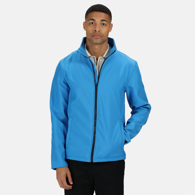 Regatta Heren a afdrukbaar softshell-jasje UTLT338_frenchbluenavy large