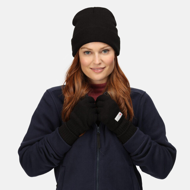 Regatta Standout adults/unisex axton cuffed beanie UTLT343_black large