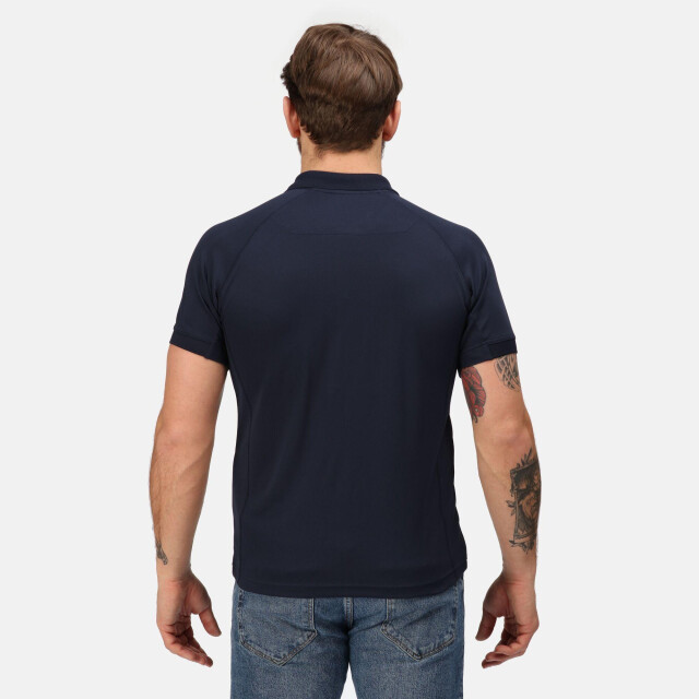 Regatta Professioneel heren coolweave poloshirt met korte mouwen UTLT352_navy large