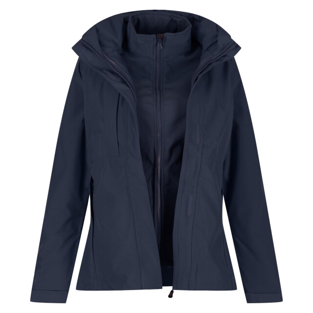 Regatta Professionele vrouwen/dames kingsley 3-in-1 waterdicht jasje UTLT348_navy large