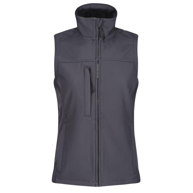 Regatta Dames flux softshell bodywarmer / mouwloos jasje (waterafstotend & windbestendig) UTLT359_sealgrey large
