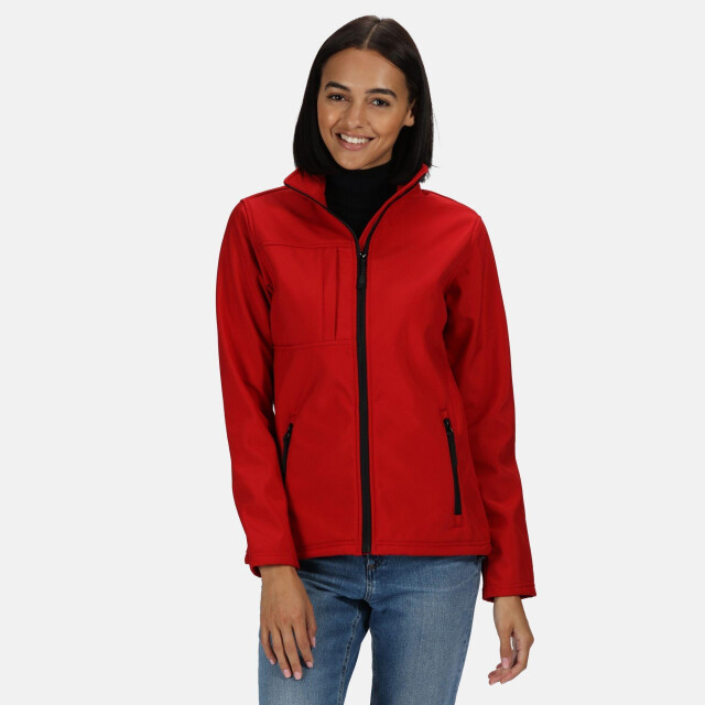 Regatta Dames octagon ii waterdichte zachte shell jas UTLT351_classicredblack large