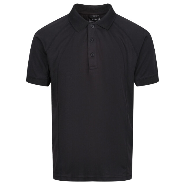 Regatta Professioneel heren coolweave poloshirt met korte mouwen UTLT352_black large