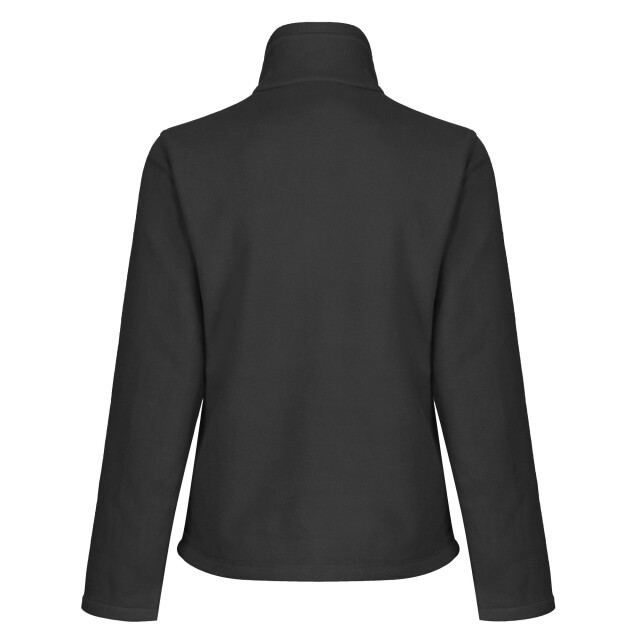 Regatta Dames microfleece full zip jas UTLT367_black large
