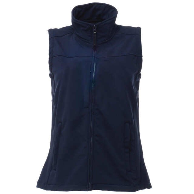 Regatta Dames flux softshell bodywarmer / mouwloos jasje (waterafstotend & windbestendig) UTLT359_navynavy large