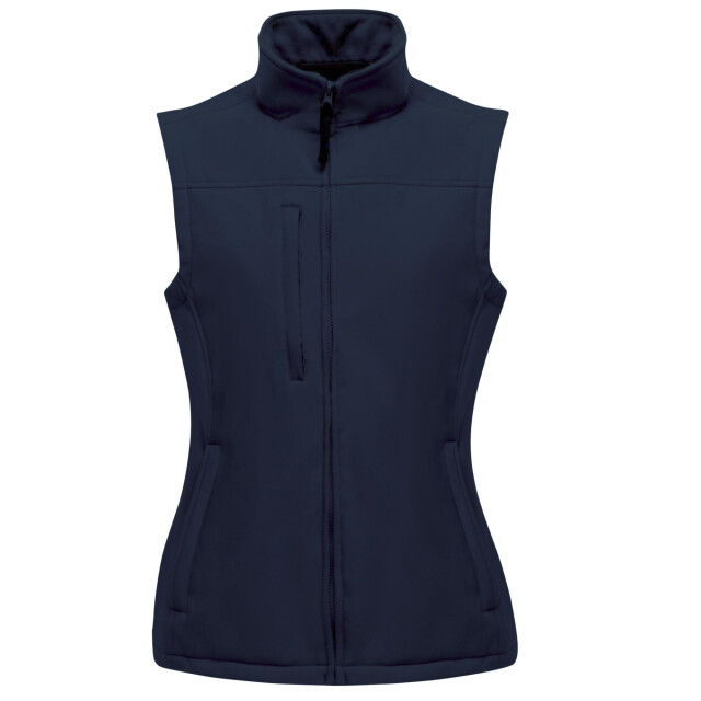 Regatta Dames flux softshell bodywarmer / mouwloos jasje (waterafstotend & windbestendig) UTLT359_navynavy large