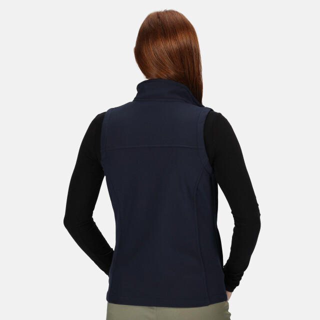 Regatta Dames flux softshell bodywarmer / mouwloos jasje (waterafstotend & windbestendig) UTLT359_navynavy large