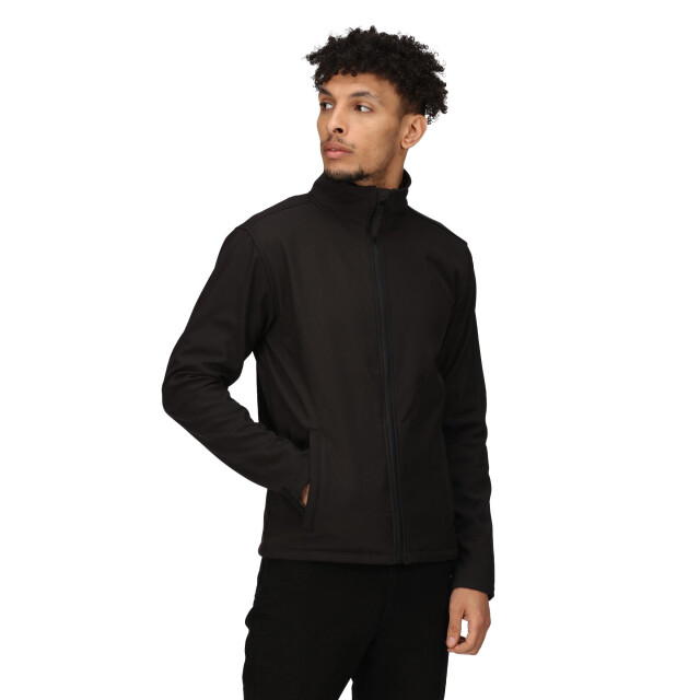 Regatta Reid mens softshell windbestendig waterafstotend jasje UTLT364_black large
