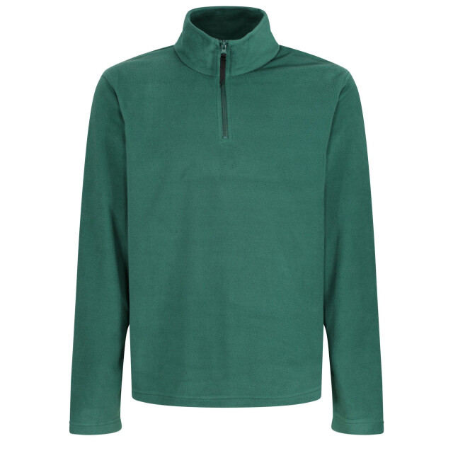 Regatta Heren micro zip neck fleece top UTLT368_bottlegreen large