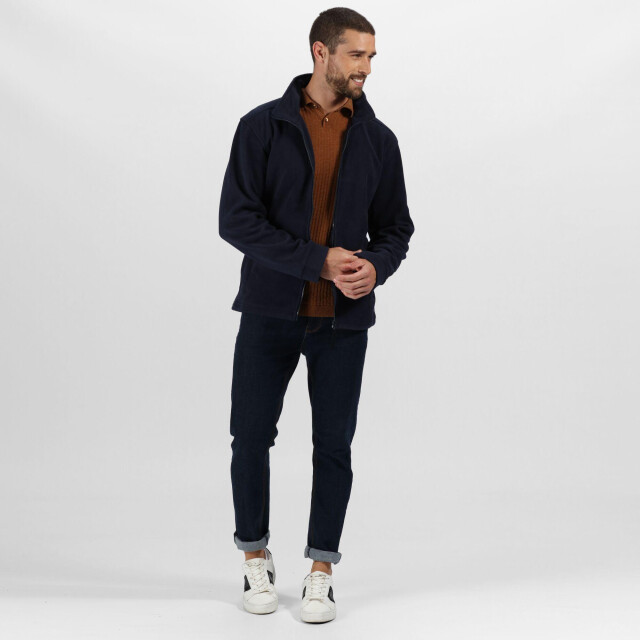 Regatta Heren thor 300 full zip fleece jacket UTLT372_navy large
