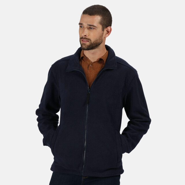 Regatta Heren thor 300 full zip fleece jacket UTLT372_navy large