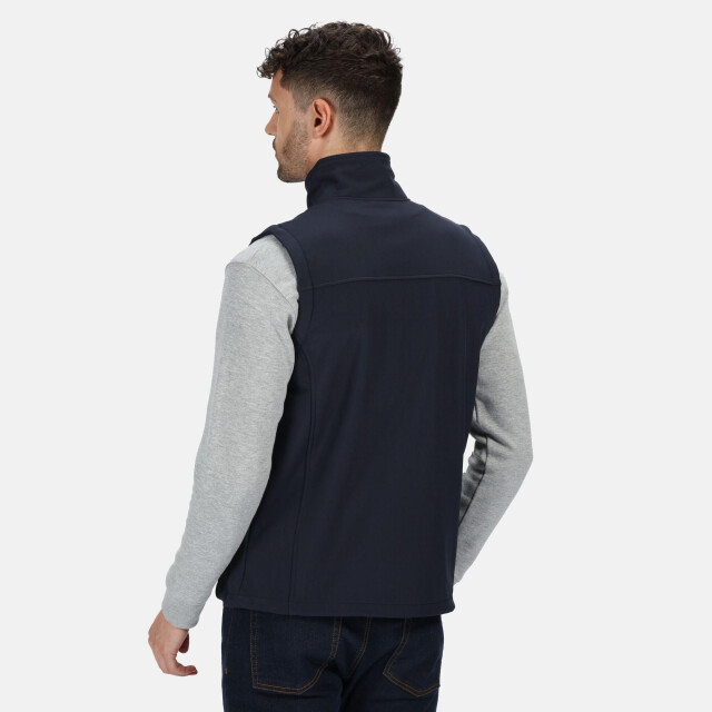 Regatta Heren flux softshell bodywarmer / mouwloos jasje waterafstotend en windbestendig UTLT376_navynavy large