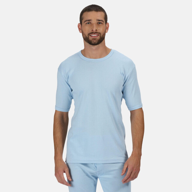 Regatta Heren thermisch ondergoed korte mouw vest / t-shirt UTLT390_blue large