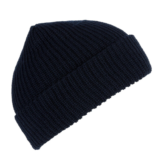Regatta Unisex fully ribbed winterwaterkap/hoed UTLT387_navy large
