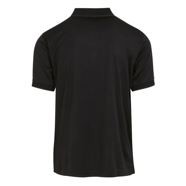 Regatta Heren navigate poloshirt met korte mouwen UTLT393_blacksealgrey large