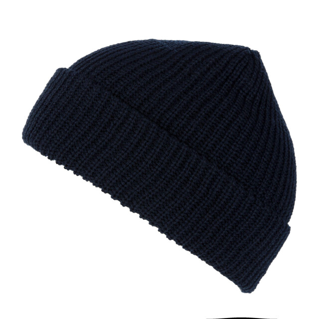 Regatta Unisex fully ribbed winterwaterkap/hoed UTLT387_navy large