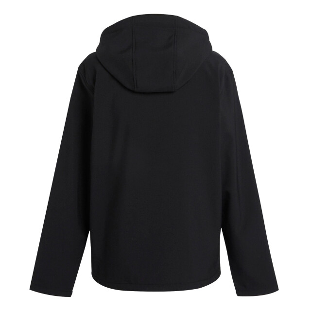 Regatta Heren navigate 2 layer soft shell jas UTLT394_blackorangepop large