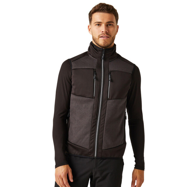 Regatta E-volve stretch body warmer heren UTLT406_ashblack large