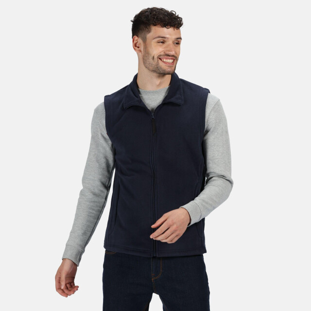 Regatta Heren micro fleece bodywarmer / gilet UTLT450_darknavy large