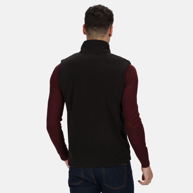 Regatta Heren micro fleece bodywarmer / gilet UTLT450_black large