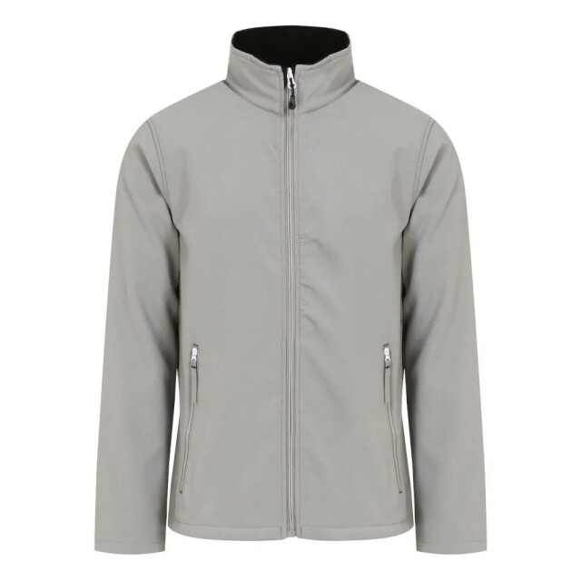 Regatta Heren ascender fleece jas UTLT207_mineralgreyblack large