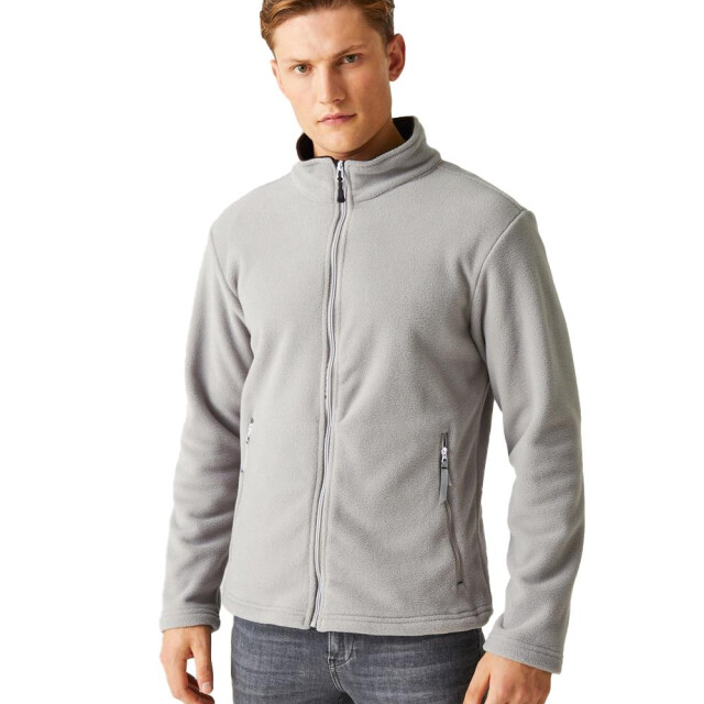 Regatta Heren ascender fleece jas UTLT207_mineralgreyblack large
