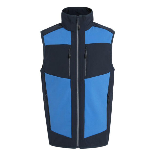 Regatta Heren e-volve colour block softshell bodywarmer UTLT209_strongbluenavy large