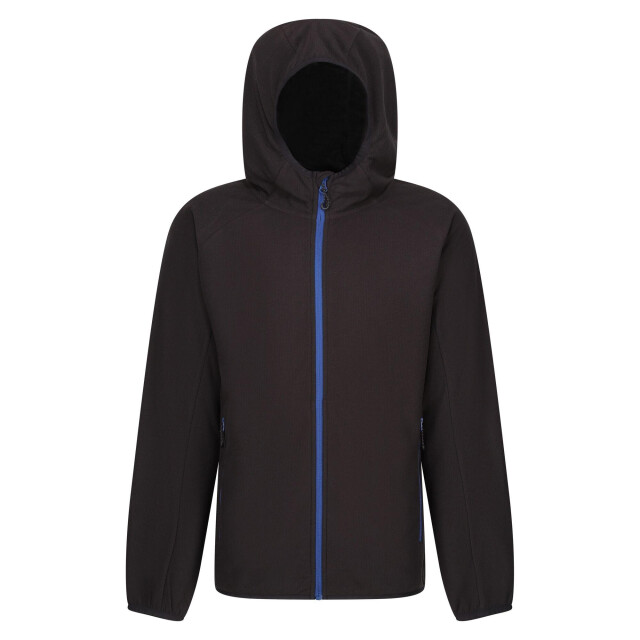 Regatta Heren navigate full zip fleecejack UTLT215_blacknewroyal large