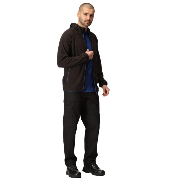 Regatta Heren navigate full zip fleecejack UTLT215_blacknewroyal large