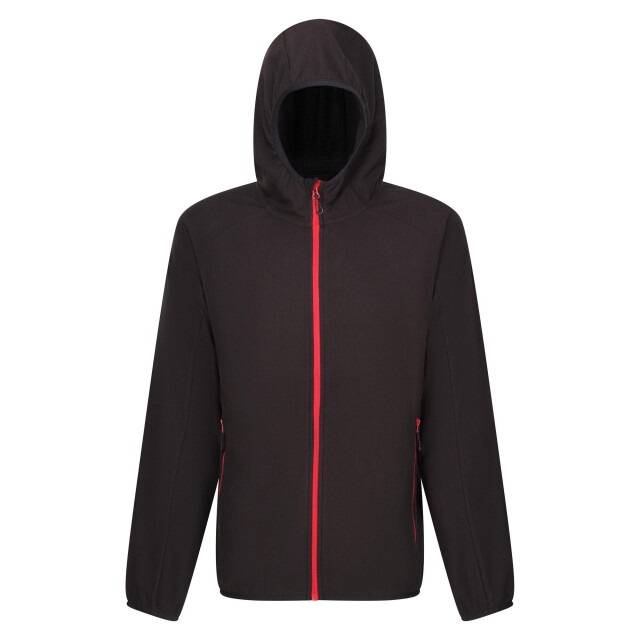 Regatta Heren navigate full zip fleecejack UTLT215_blackclassicred large