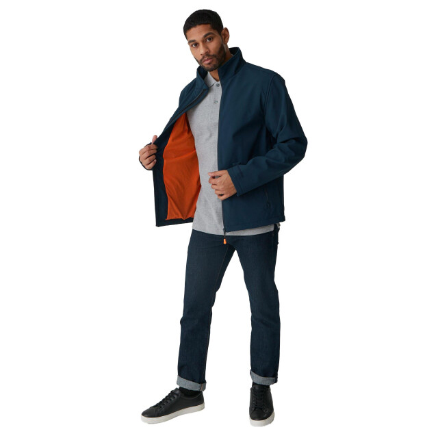 Regatta Heren thermogen verwarmd soft shell jasje UTLT211_navy large