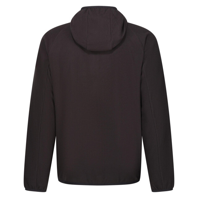 Regatta Heren navigate full zip fleecejack UTLT215_blacksealgrey large