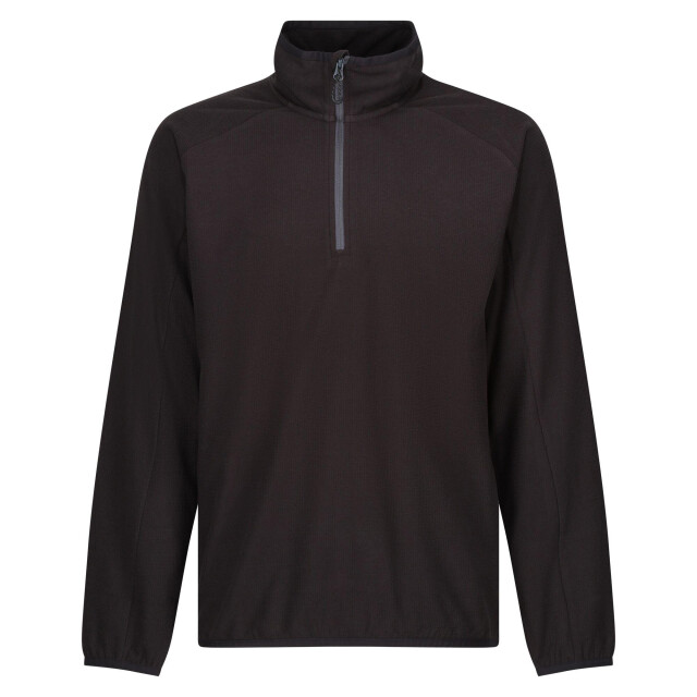 Regatta Heren navigate half zip fleece UTLT212_blacksealgrey large