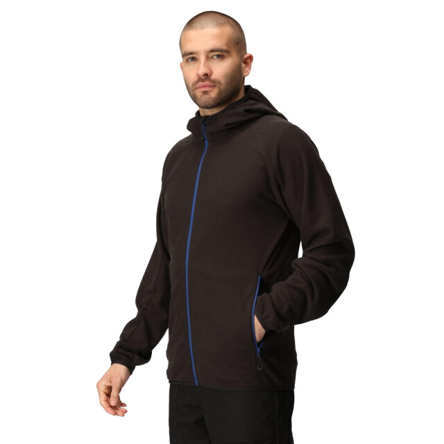 Regatta Heren navigate full zip fleecejack UTLT215_blacknewroyal large