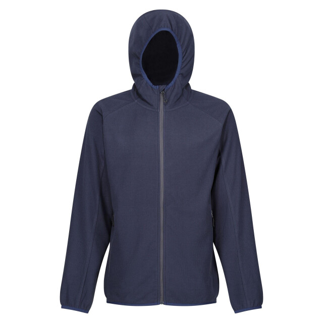 Regatta Heren navigate full zip fleecejack UTLT215_navysealgrey large