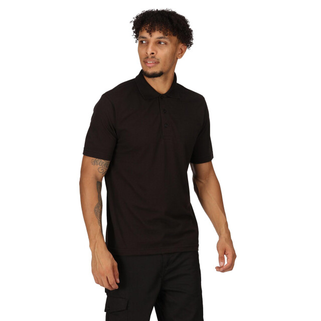 Regatta Heren pro 65/35 poloshirt met korte mouwen UTLT247_black large