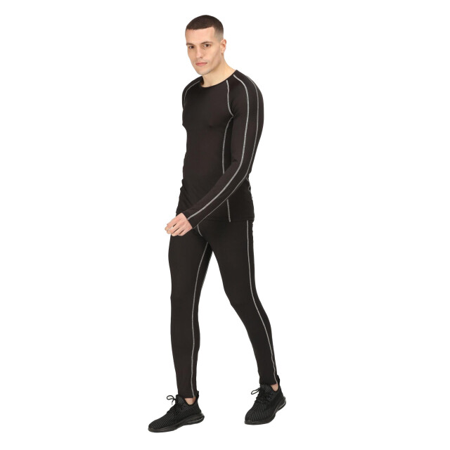 Regatta Heren pro base layer top met lange mouwen UTLT252_black large