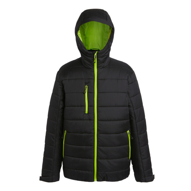 Regatta Thermisch gewatteerd jack voor heren UTLT228_blacklimegreen large