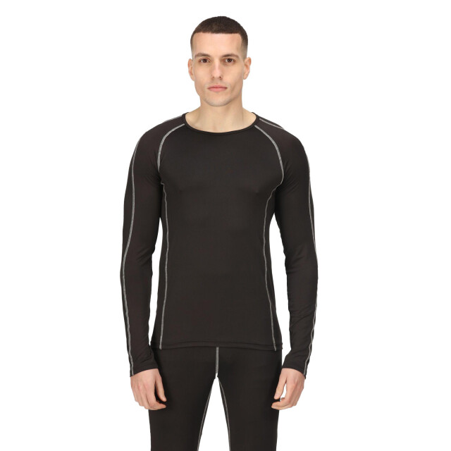Regatta Heren pro base layer top met lange mouwen UTLT252_black large