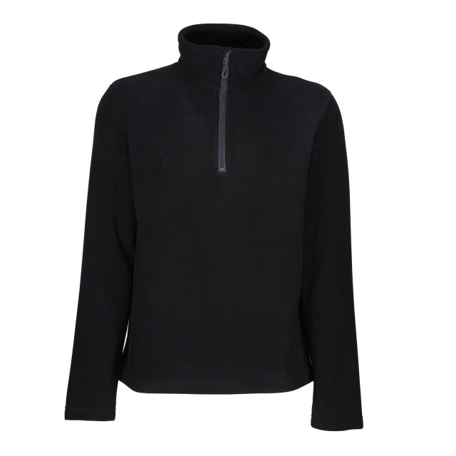 Regatta Heren eerlijk gemaakt gerecycleerde half rits fleece UTLT281_black large