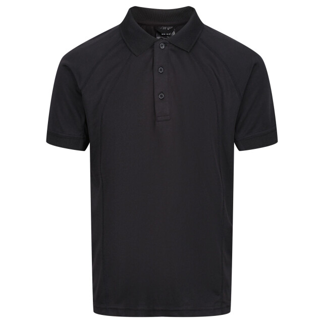 Regatta Heren coolweave korte mouwen poloshirt UTLT143_black large