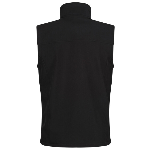 Regatta Heren flux softshell bodywarmer / mouwloos jasje (waterafstotend & windbestendig) UTLT195_allblack large