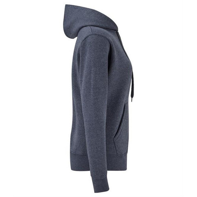 Fruit of the Loom Dames dame fit hooded sweatshirt / hoodie UTFK3361_heathernavy large