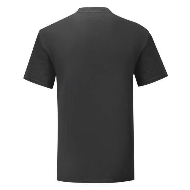 Fruit of the Loom Heren iconic 150 v hals t-shirt UTFK3357_black large
