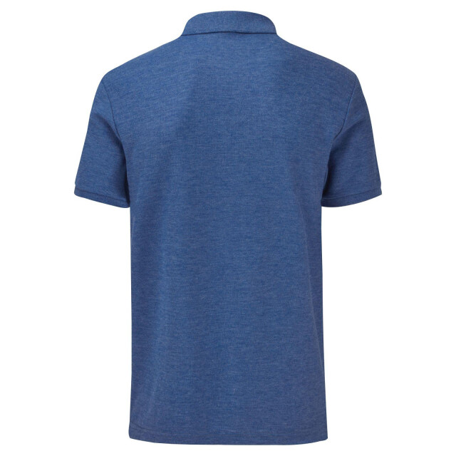 Fruit of the Loom Heren getailleerd polo shirt UTFK3367_royalblueheather large