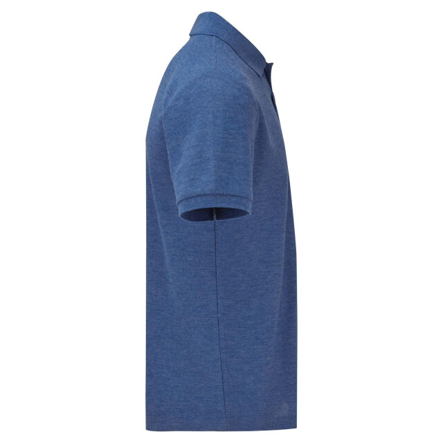 Fruit of the Loom Heren getailleerd polo shirt UTFK3367_royalblueheather large